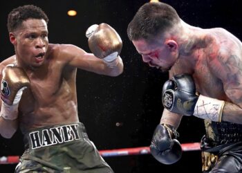 Devin Haney retains lightweight title