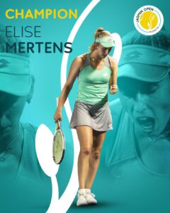 Elise Mertens grabs Jasmin Open title 2 - Egyptian Gazette