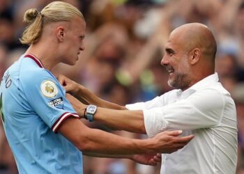 Guardiola hails Haaland’s ‘incredible instinct’ in front of goal