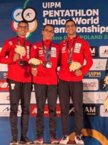 Egypt claims gold, silver medals in UIPM Junior Worlds 6 - Egyptian Gazette