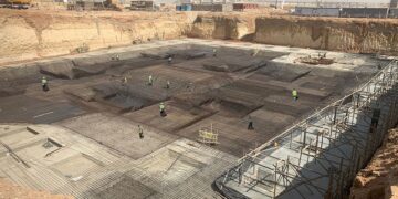 Nakheel Developments starts construction in “𝐓𝐫𝐢𝐨 𝐕 𝐓𝐨𝐰𝐞𝐫” project in NAC