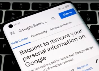 How to remove personal information from Google search results