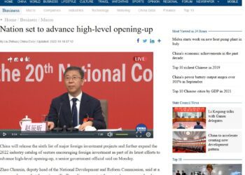 Nation set to advance high-level opening-up