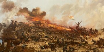 Experience October war victory