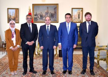 Sisi, Adhanom review Egypt’s ‘100m Healthy Lives’ initiative