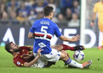Roma stuns Sampdoria 1-0 in Serie A