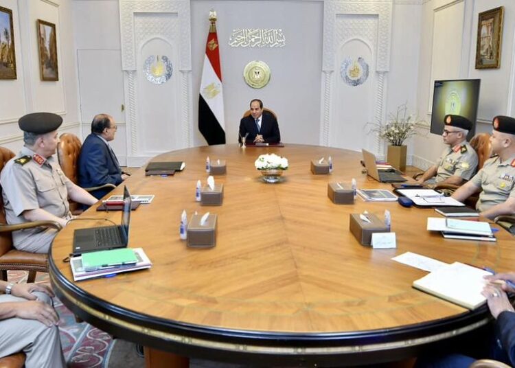 President calls for achieving highest rates of farming productivity from reclaimed lands 1 - Egyptian Gazette