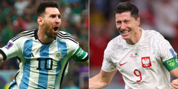 Messi and Lewandowski face off for knockout berth