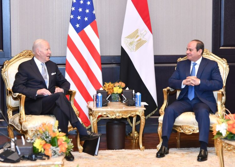 Sisi meets Biden in Sharm 2 - Egyptian Gazette Sisi meets Biden in Sharm 1 - Egyptian Gazette
