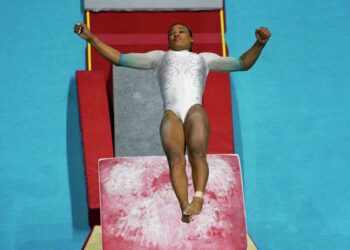 Brazil’s Andrade wins world gymnastics title