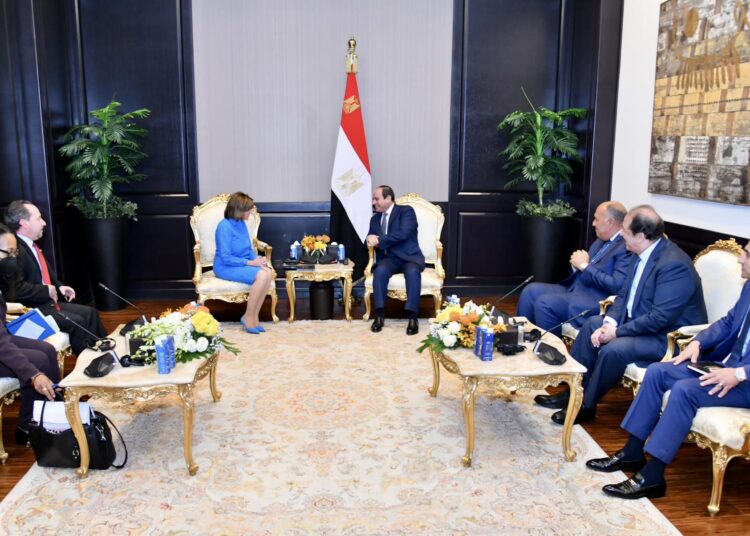 Sisi: Egypt has firm stance on necessity of reaching legal agreement on filling, operation of GERD 1 - Egyptian Gazette