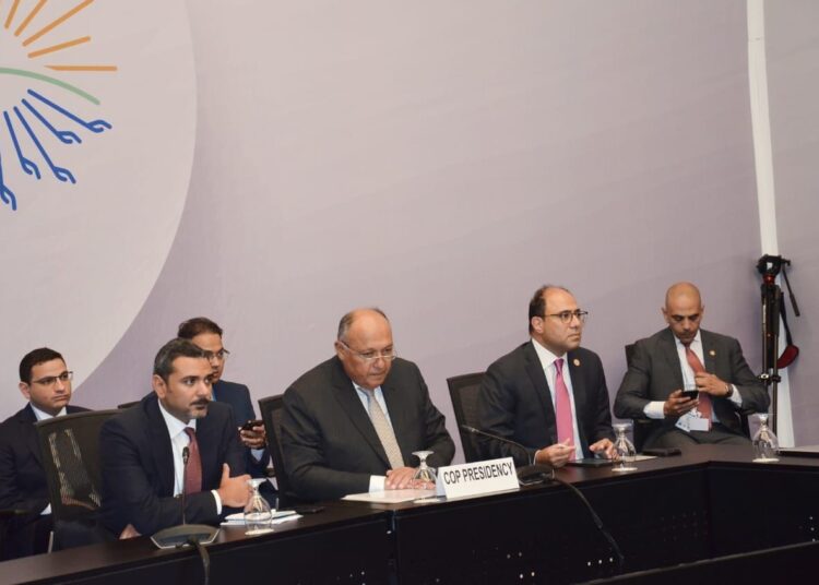 Egyptian presidency of COP27 keen to get acquainted with indigenous people's experiences: Shoukry 2 - Egyptian Gazette Egyptian presidency of COP27 keen to get acquainted with indigenous people's experiences: Shoukry 1 - Egyptian Gazette
