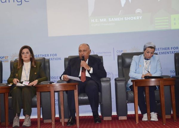 Facing climate changes requires cooperation among parties concerned with int'l climate action: Shoukry 2 - Egyptian Gazette Facing climate changes requires cooperation among parties concerned with int'l climate action: Shoukry 1 - Egyptian Gazette