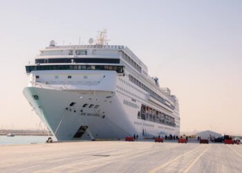 Fantasia-class cruise liner at Ain Sokhna soon