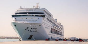 Fantasia-class cruise liner at Ain Sokhna soon