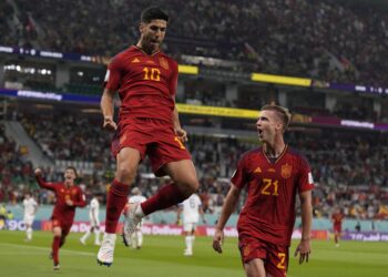 Young Spain squad routs Costa Rica 7-0 at World Cup