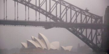 Flash floods in Australia’s southeast cut off inland towns