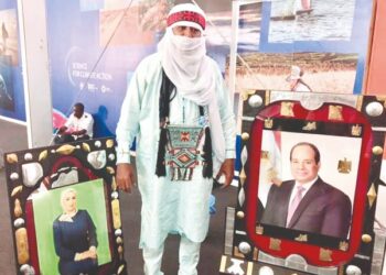 Spreading peace with a cup  of tea