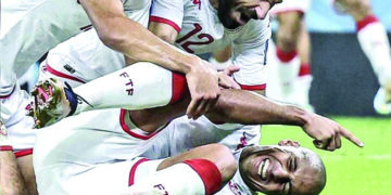 Tunisia stuns France in historic match, but leaves World Cup