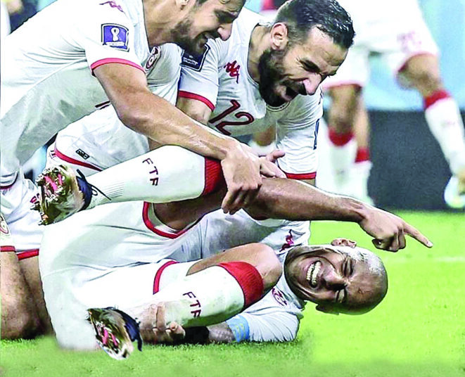 Tunisia stuns France in historic match, but leaves World Cup 2 - Egyptian Gazette Tunisia stuns France in historic match, but leaves World Cup 1 - Egyptian Gazette