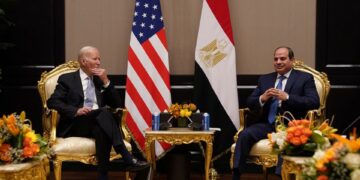 Sisi receives Biden in Sharm El-Sheikh 1 - Egyptian Gazette Sisi receives Biden in Sharm El-Sheikh