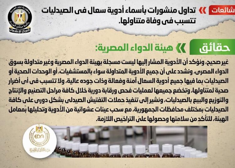 Govt denies news of deadly cough medicine 1 - Egyptian Gazette