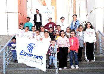 EgyptAir organises entertainment trip for Ahl Masr Hospital children