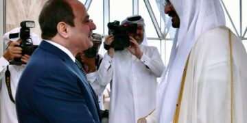 Sisi arrives to Doha for FIFA World Cup 2022 opening