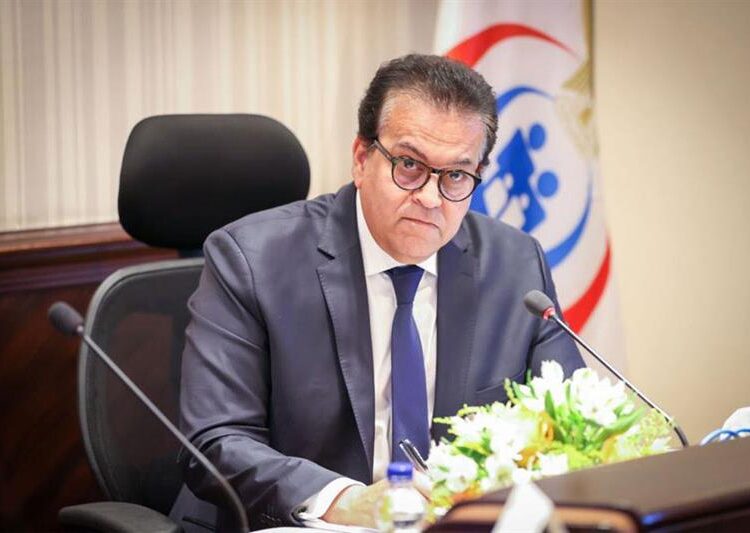 Egypt's Health and Population Minister Khalid Abdel Ghaffar