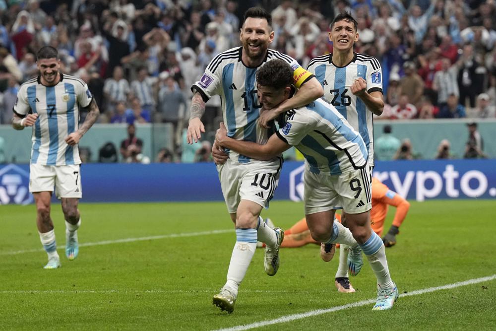 Messi, Argentina beat Croatia 3-0 to reach World Cup final 4 - Egyptian Gazette