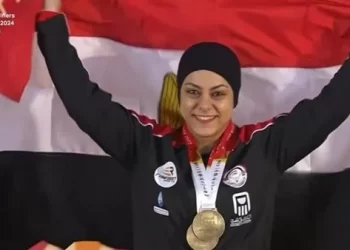 Weightlifter Sara Samir snatches three gold medals at World Championships
