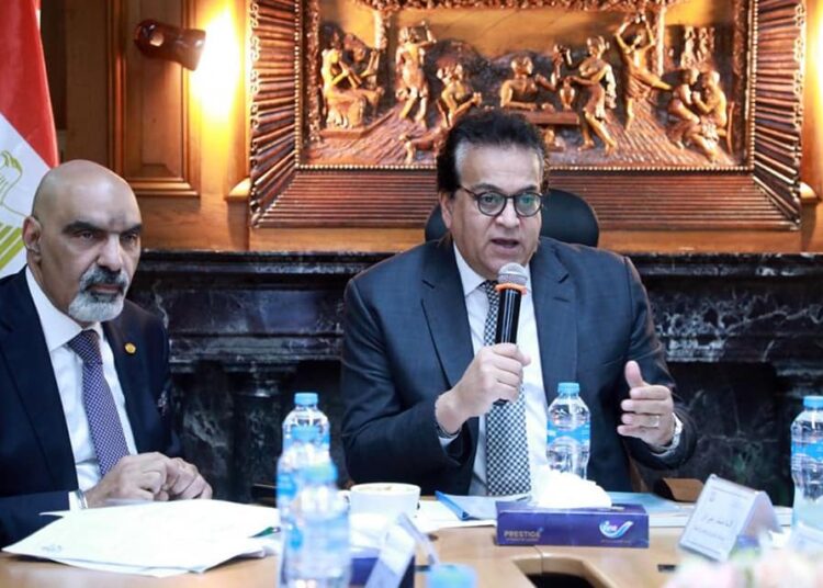 Health min. holds meeting with board members of General Authority for Health Insurance 1 - Egyptian Gazette