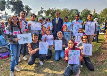 Ambassador of India launches Glimpses of India contest at Al Hurriya Park in Cairo