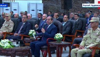 Sisi witnesses inauguration of Admiral Fouad Abou Zikry Axis in Alex