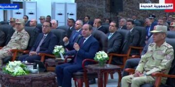 Sisi witnesses inauguration of Admiral Fouad Abou Zikry Axis in Alex