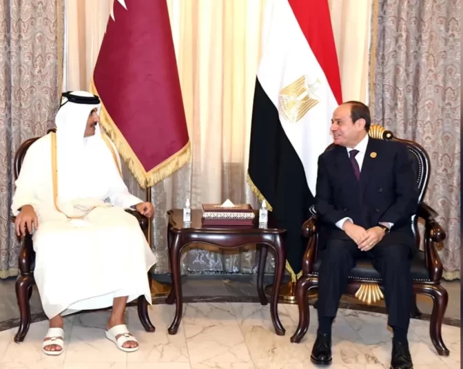 President Sisi greet Emir of Qatar on National Day 2 - Egyptian Gazette President Sisi greet Emir of Qatar on National Day 1 - Egyptian Gazette