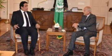 Abul Gheit, head of Libyan Presidential Council discuss developments of Libyan crisis