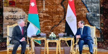 Egypt, Jordan say hoping for more co-operation 1 - Egyptian Gazette Egypt, Jordan say hoping for more co-operation