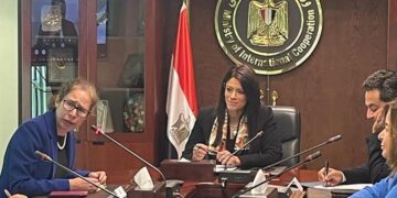 Int'l co-operation minister, WB delegation confer on social housing project 1 - Egyptian Gazette Int’l co-operation minister, WB delegation confer on social housing project