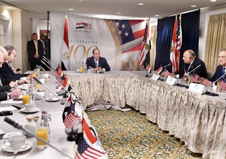 Sisi Receives Leaders of American Jewish Organizations 2 - Egyptian Gazette Sisi Receives Leaders of American Jewish Organizations 1 - Egyptian Gazette