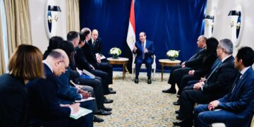 Sisi affirms keenness to continue consultation with WB officials