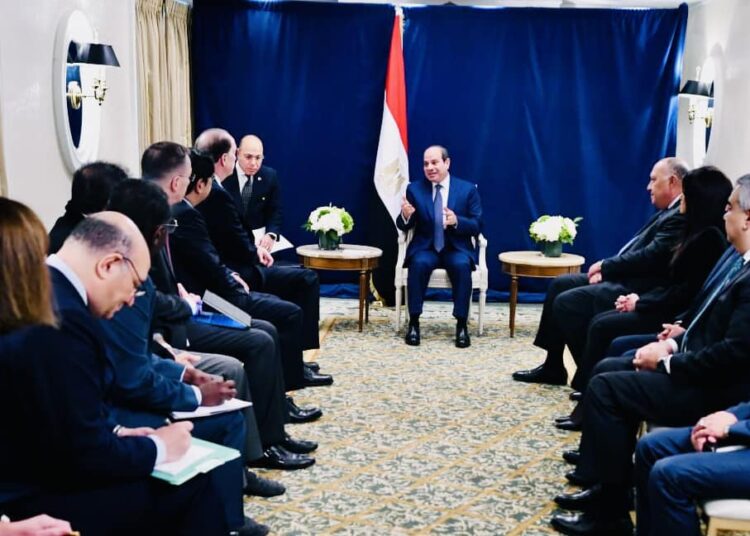 Sisi affirms keenness to continue consultation with WB officials 2 - Egyptian Gazette Sisi affirms keenness to continue consultation with WB officials 1 - Egyptian Gazette