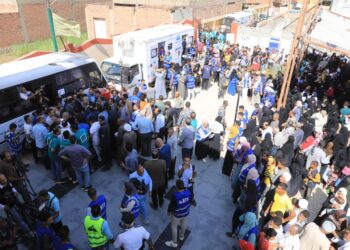 National Alliance for Civil Development Work sends supply convoys to Sohag