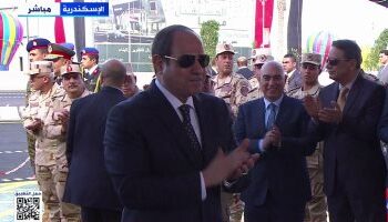 Sisi witnesses inauguration of Admiral Fouad Abou Zikry Axis in Alex
