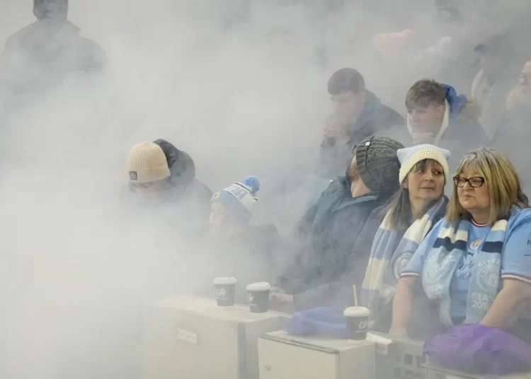 Police investigate crowd trouble at Man City-Liverpool game 2 - Egyptian Gazette Police investigate crowd trouble at Man City-Liverpool game 1 - Egyptian Gazette