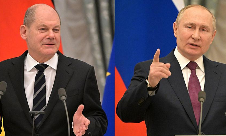 Russia's Putin tells Germany's Scholz that Western line on Ukraine is 'destructive' 2 - Egyptian Gazette Russia's Putin tells Germany's Scholz that Western line on Ukraine is 'destructive' 1 - Egyptian Gazette