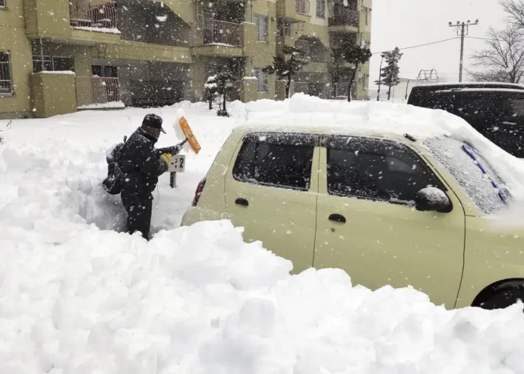 Heavy snow in Japan leaves 17 dead, dozens injured 1 - Egyptian Gazette