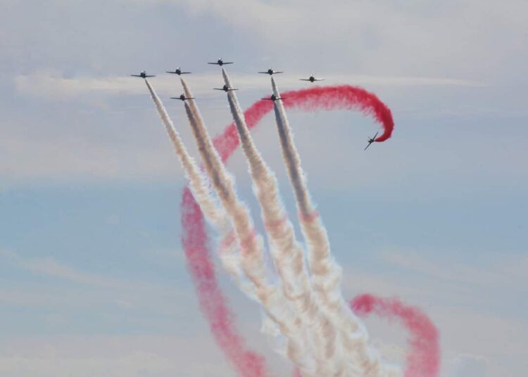 Egyptian-British air show kicks off in Sahl Hashish 1 - Egyptian Gazette