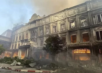 Massive fire at Cambodia hotel casino kills at least 16