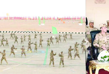 CoS attends practical drill on small tactics, skills